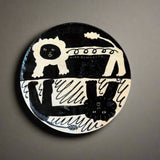 Animal Plates - Black & White - Large • serious PLAY