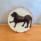 Animal Plates - Red Rimmed - Large • serious PLAY