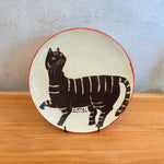 Animal Plates - Red Rimmed - Large • serious PLAY