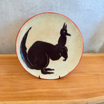 Animal Plates - Red Rimmed - Large • serious PLAY