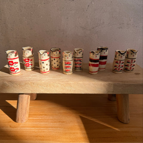 Kokeshi Vases / Pourers - Tiny • serious PLAY