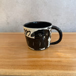 Animal Mugs - Black & White • serious PLAY