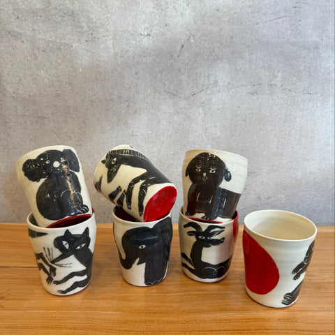 Red Dot Cups • serious PLAY