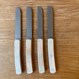 Vintage Steak Knives - Natural Handle