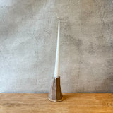 Candle Holder - Faceted - Large