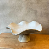 Pedestal Wave Bowl - Large