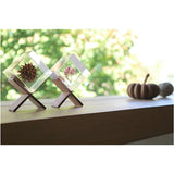 Sola Cube Display Stands - Wooden Cross
