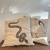Cushions - Embroidered - Australian Fauna - Large