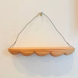 Hanging Shelf - Hand-Carved