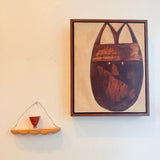 Hanging Shelf - Hand-Carved