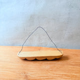 Hanging Shelf - Hand-Carved