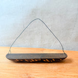 Hanging Shelf - Hand-Carved
