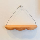 Hanging Shelf - Hand-Carved
