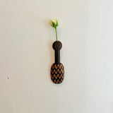 Hanging Bud Vase - Hand-Carved