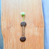 Hanging Bud Vase - Hand-Carved