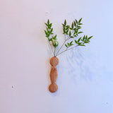 Hanging Bud Vase - Hand-Carved