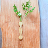 Hanging Bud Vase - Hand-Carved