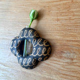 Hanging Bud Vase - Hand-Carved