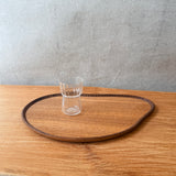 Wooden Tray - Hand-Carved - Large