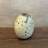 Orb Vase - White Speckle - Small