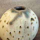 Orb Vase - White Speckle - Small