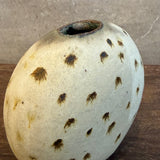 Orb Vase - White Speckle - Small