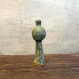 "Pod" Bud Vase - Pale Green Wash