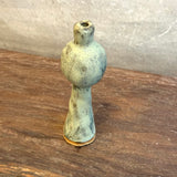 "Pod" Bud Vase - Pale Green Wash