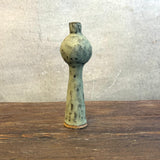 "Pod" Bud Vase - Pale Green Wash