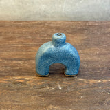 "Arch" Bud Vase - Dark Blue Wash