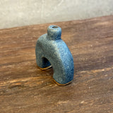 "Arch" Bud Vase - Dark Blue Wash
