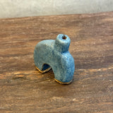 "Arch" Bud Vase - Dark Blue Wash