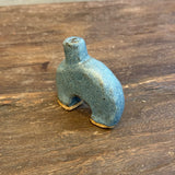 "Arch" Bud Vase - Dark Blue Wash