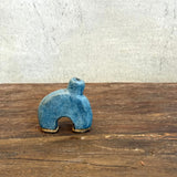 "Arch" Bud Vase - Dark Blue Wash