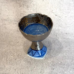 Japanese Vintage Chalice #01 - Silver & Blue