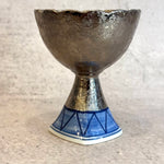 Japanese Vintage Chalice #01 - Silver & Blue