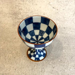 Japanese Vintage Chalice #02 - Blue & White