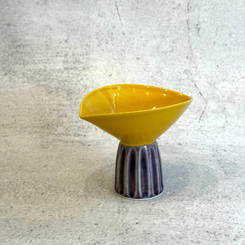 Japanese Vintage Pedestal Bowl - Small