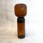 Vintage Kokeshi #103 - "Two Hibiscus" - Tall