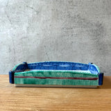 Japanese Vintage Serving Tray - Rectangular - Medium