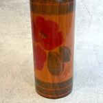 Vintage Kokeshi #103 - "Two Hibiscus" - Tall