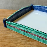 Japanese Vintage Serving Tray - Rectangular - Medium