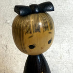 Vintage Kokeshi #104 - "Three Flower" - Small