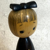 Vintage Kokeshi #104 - "Three Flower" - Small