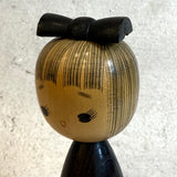 Vintage Kokeshi #104 - "Three Flower" - Small
