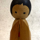 Vintage Kokeshi #105 - "See Through Bow" - Medium