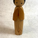 Vintage Kokeshi #105 - "See Through Bow" - Medium