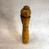 Vintage Kokeshi #106 - "Shy in Kimono" - Medium