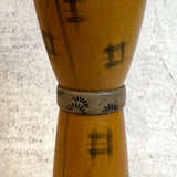 Vintage Kokeshi #106 - "Shy in Kimono" - Medium