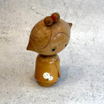 Vintage Kokeshi #107 - "Butterfly Baby" - Small